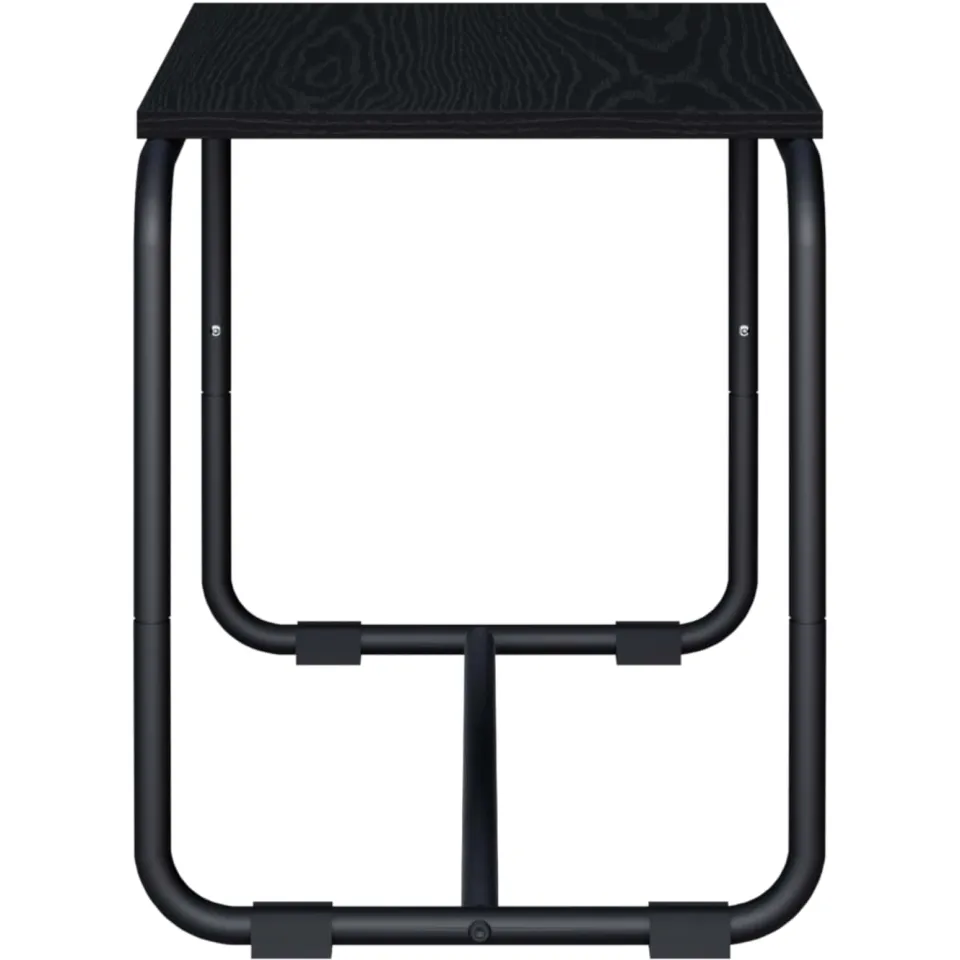 vidaXL TV-standaard 60 x 35,5 x 42 cm Zwart eiken Bewerkt hout, foto 4
