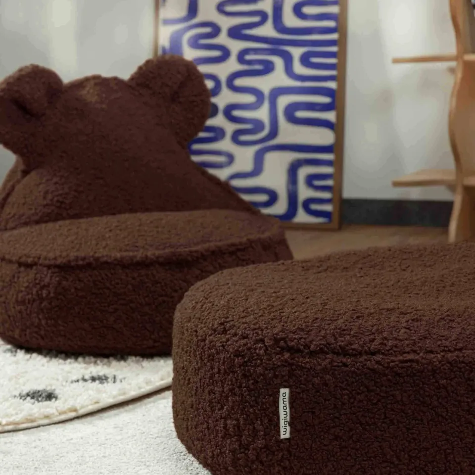 Wigiwama Warm Hazelnoot Ottoman, foto 6