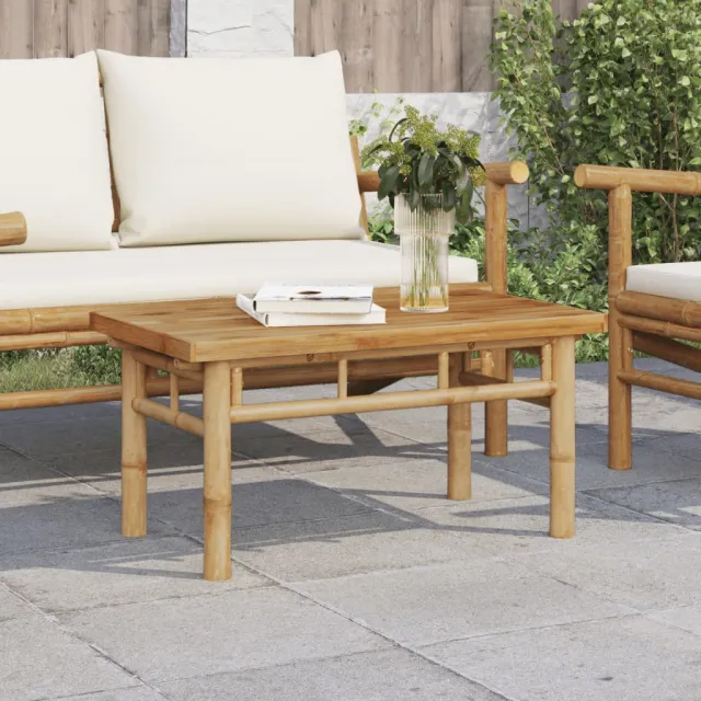vidaXL Salontafel 70x40x35 cm bamboe bruin, foto 2
