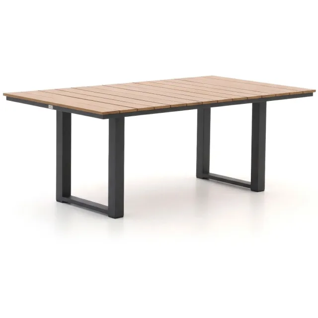 Bellagio tuinmeubelen Bellagio Fidenza lounge/dining tuintafel 160x90x62cm Grijs