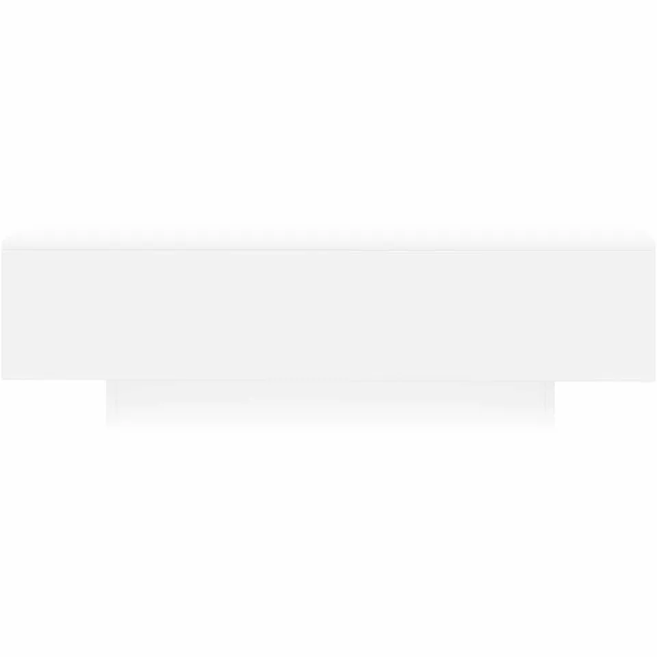 vidaXL Salontafel 100x49,5x31 cm bewerkt hout wit