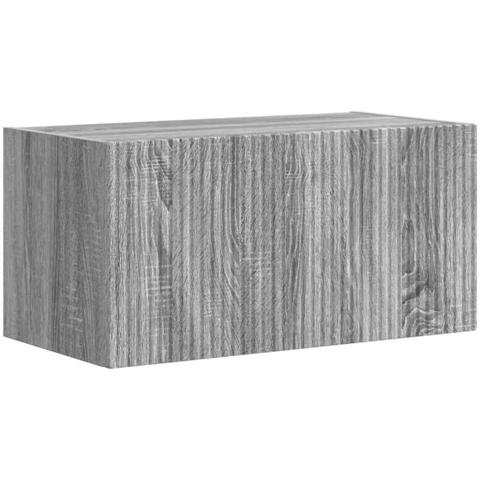 vidaXL TV Wandkast 60 x 31 x 29,5 cm Grijs Sonoma Bewerkt hout, foto 3