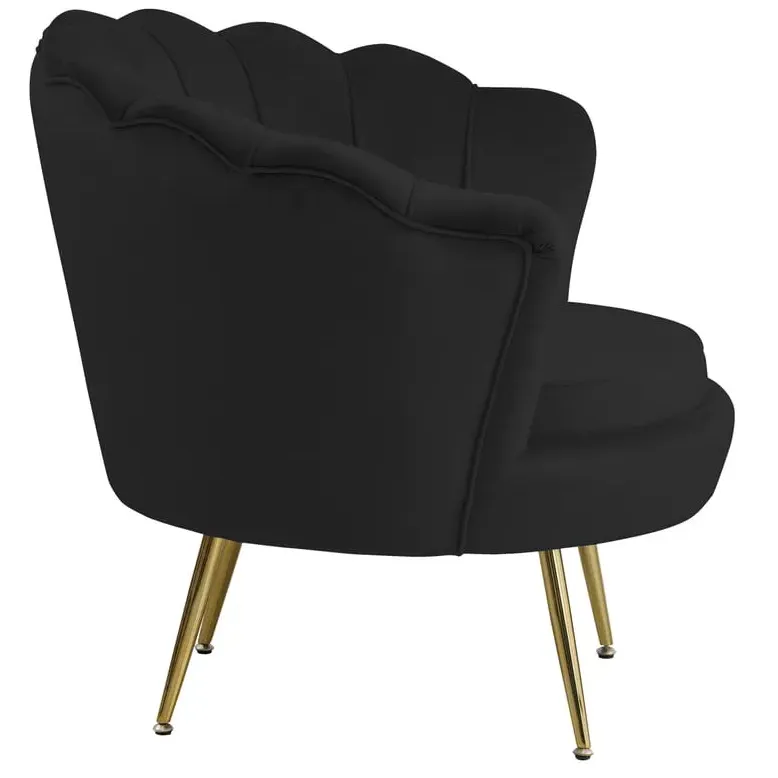 fauteuil Chanelle zwart, foto 3