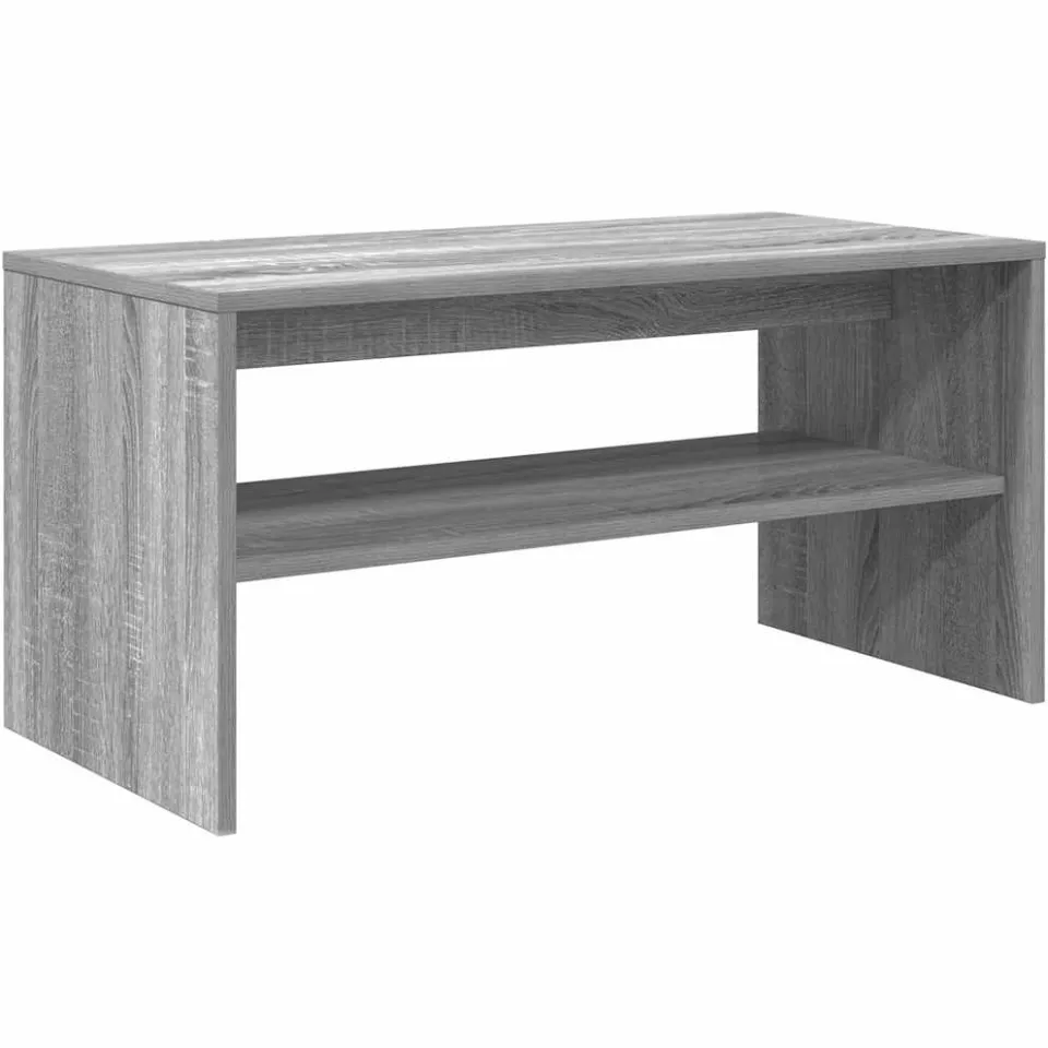 vidaXL Tv-meubel 80x40x40 cm bewerkt hout grijs sonoma eikenkleurig