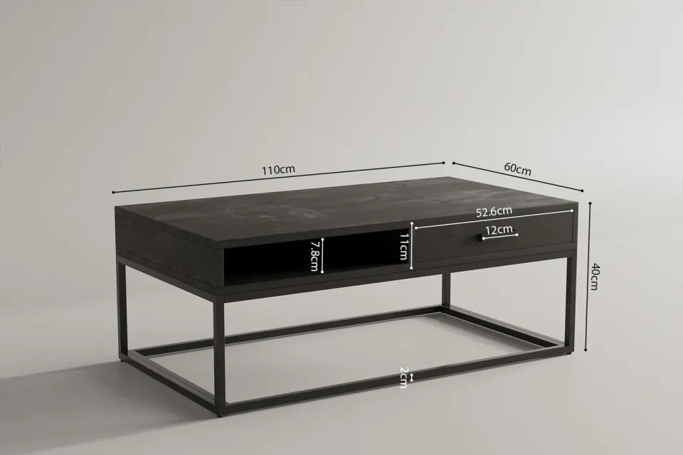 salontafel Otis zwart, foto 2