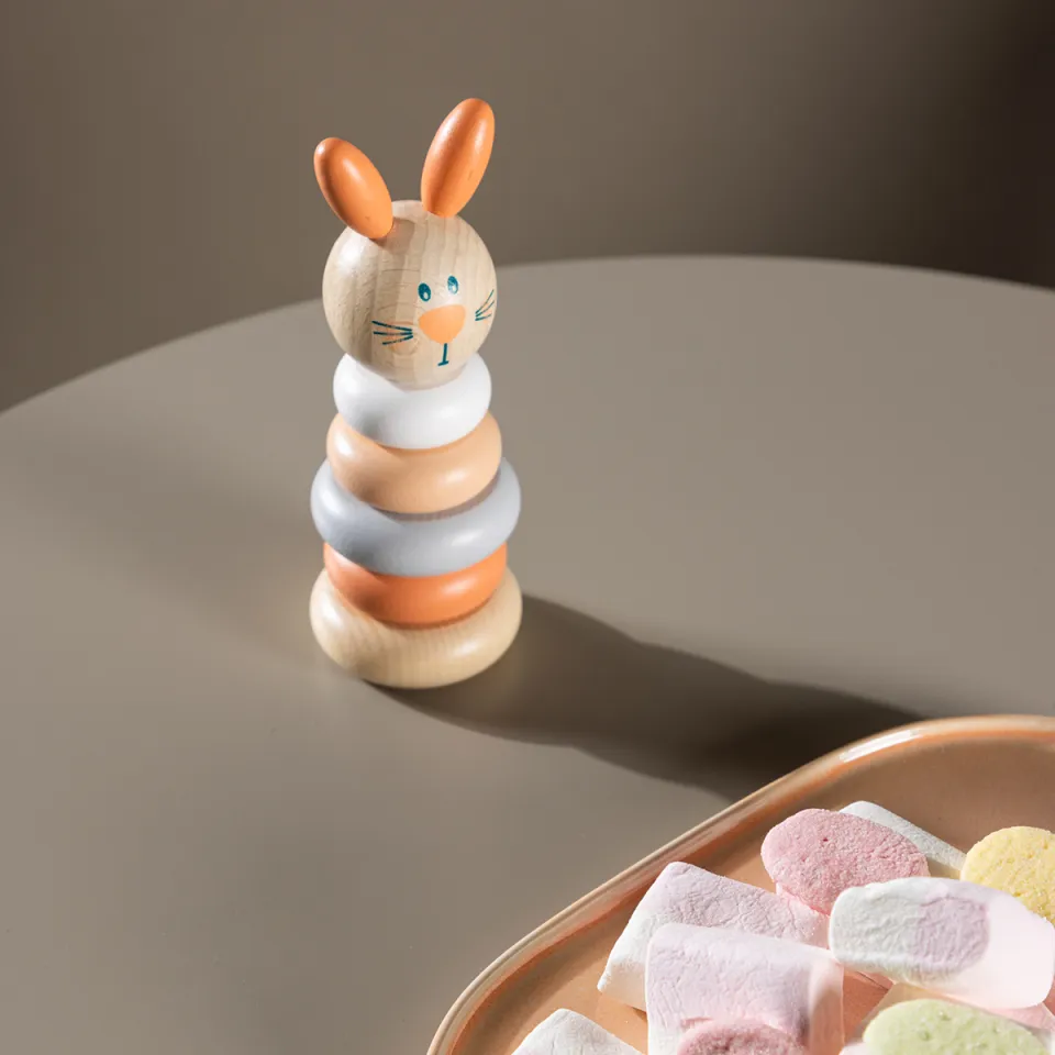 Nest living Bruno ronde kindertafel beige – Ø 60 cm, foto 3