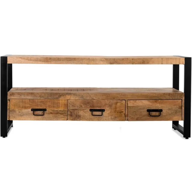 Benoa TV-Meubel Britt mangohout metaal 150 cm - naturel | Meubelplaats