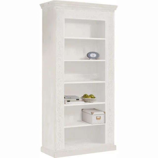 Notio Living Malati-Boekenkast - Crème Wit