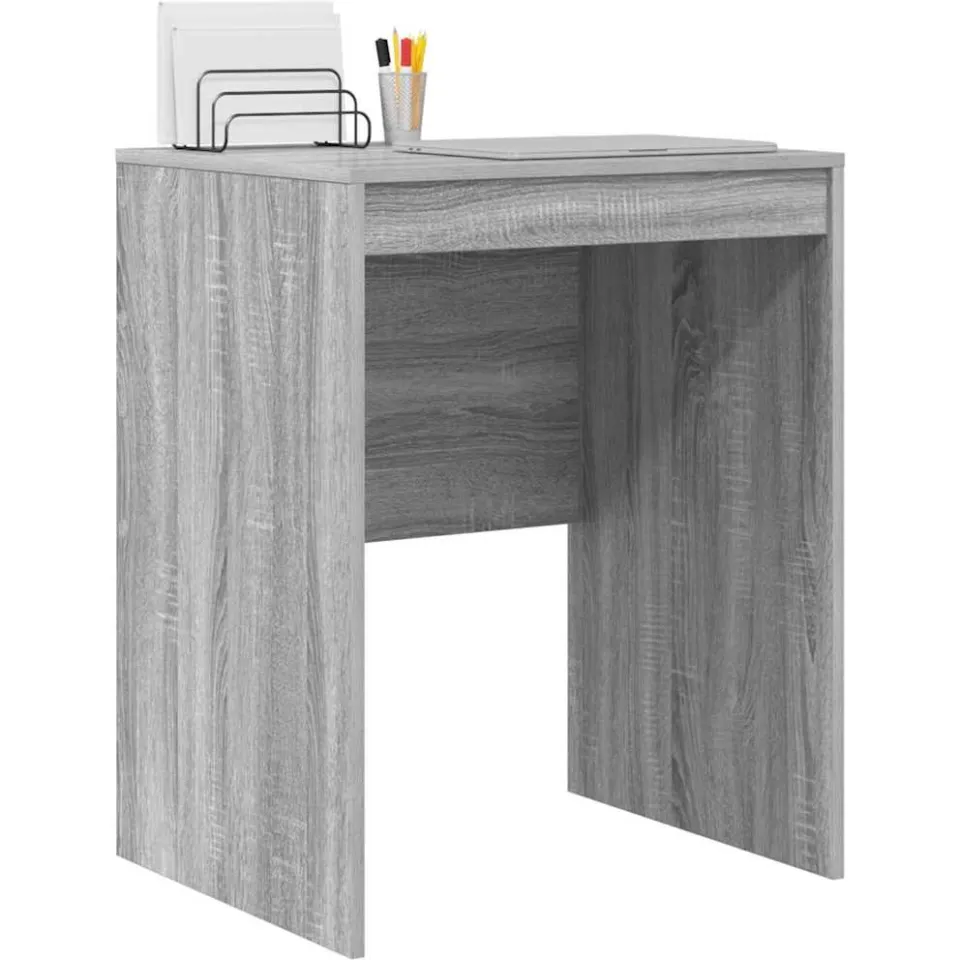 vidaXL Bureau Grijs Sonoma 60 x 50 x 76 cm