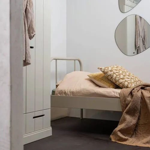 WOOOD Mata bed zandkleurig, foto 5