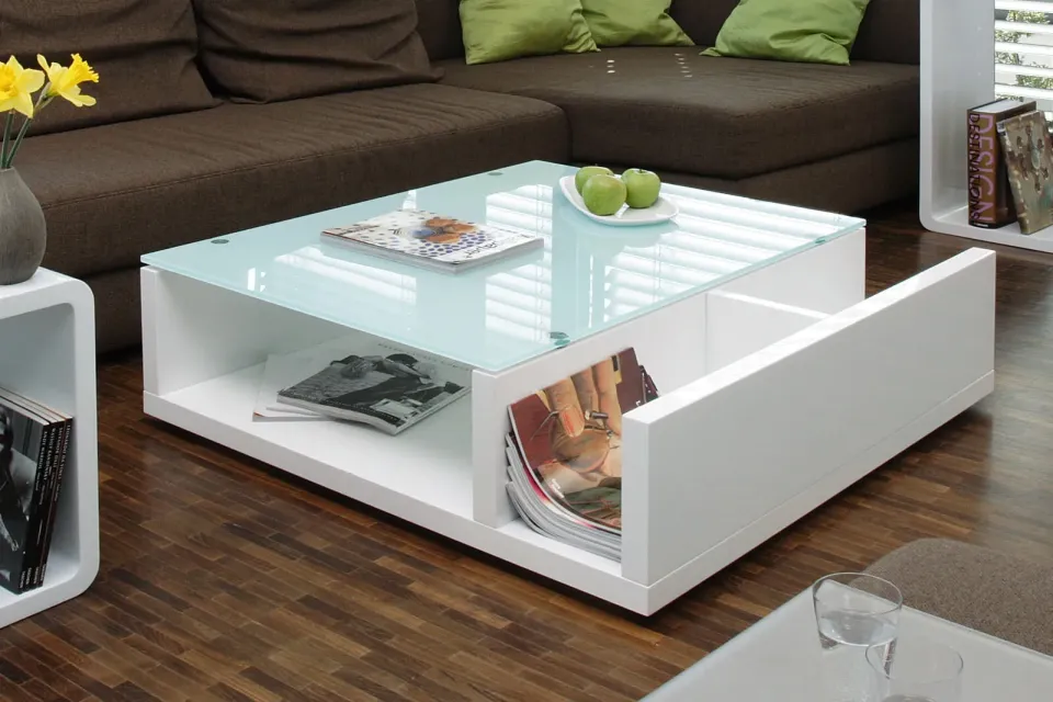 Salontafel Gemma wit, foto 2