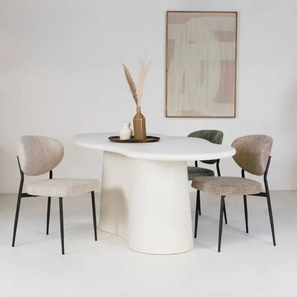 Giga Meubel Vajèn eetkamerstoel beige, foto 5