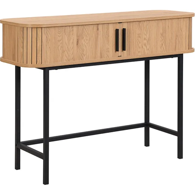 Furnilux Sidetable-Console Helsingborg 100 x 35 x 75 cm - Strak Scandinavisch Design uit de Sweden-serie Beige