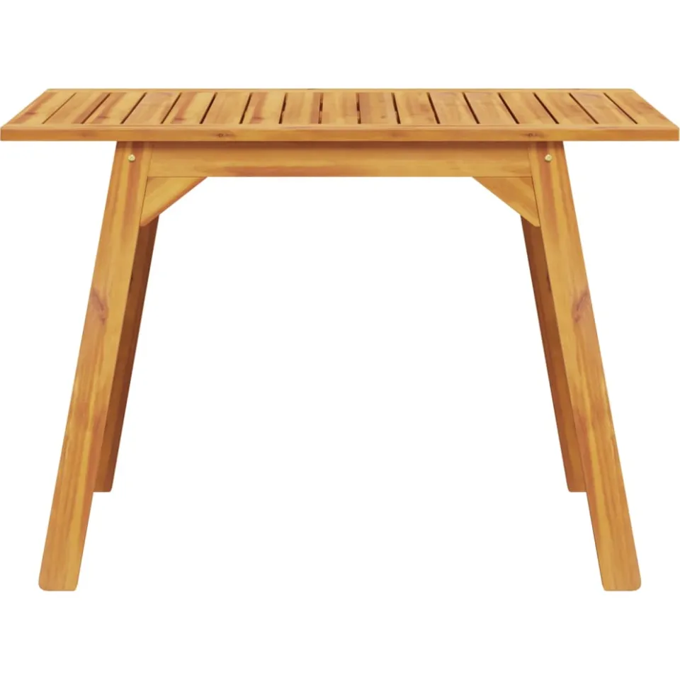 vidaXL Tuintafel 110x56x75 cm massief acaciahout Bruin