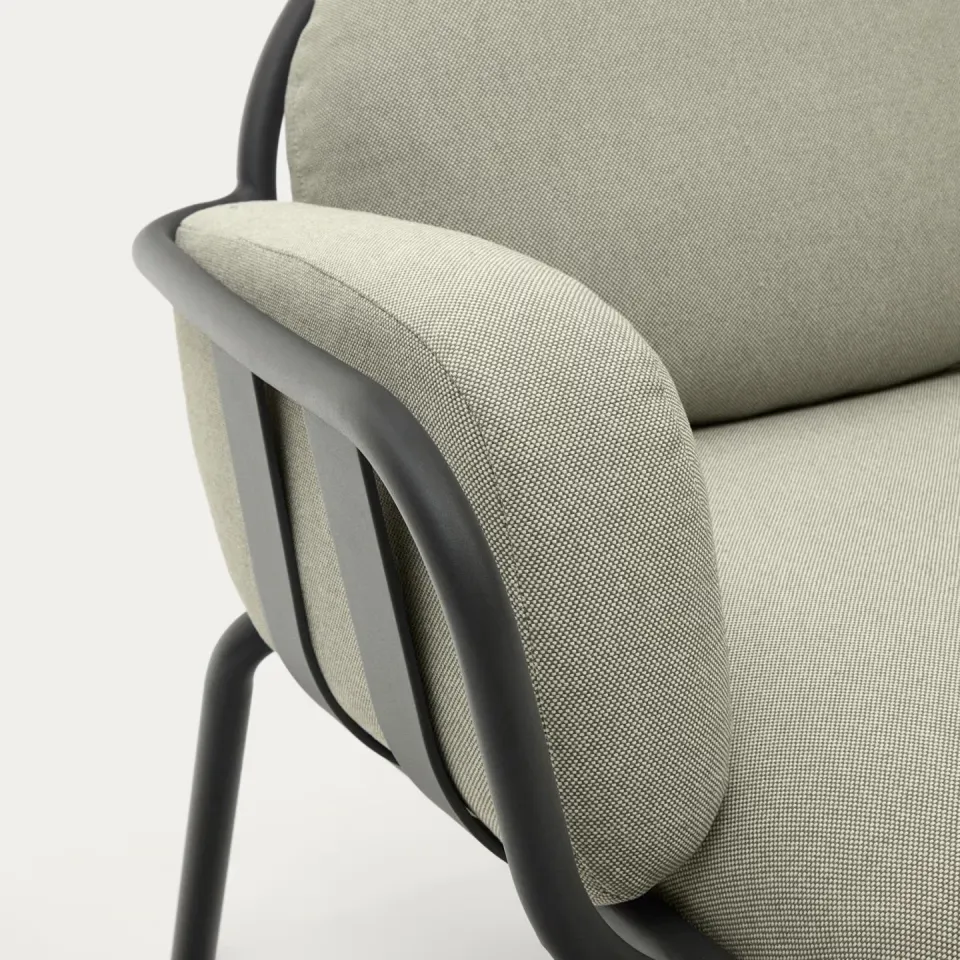 Kave Home Joncols tuinfauteuil beige, foto 8