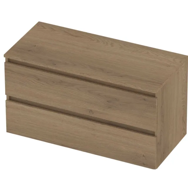 Basic-Line Deck 46 Badmeubelset Greeploos 100x46x58 cm Pure Oak Eiken