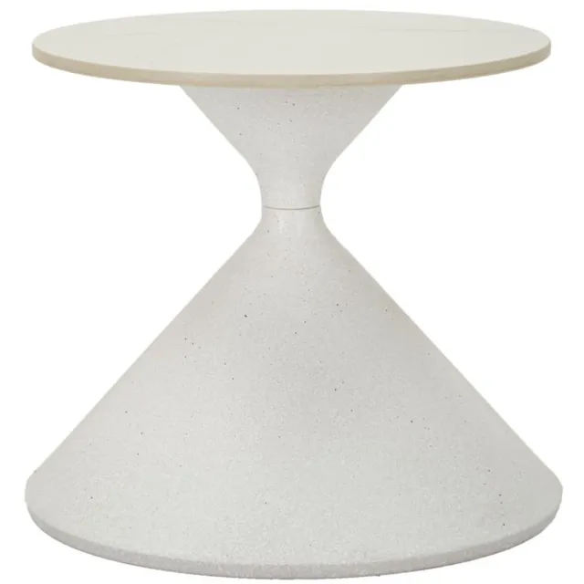 Mauro Ferretti Tafel White Ø 42×40 cm Wit
