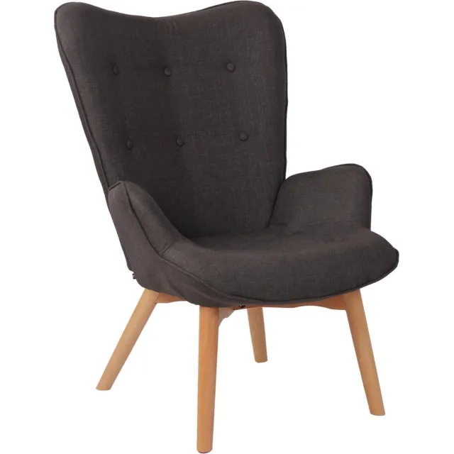 CLP Durham Lounger - Stof donkergrijs