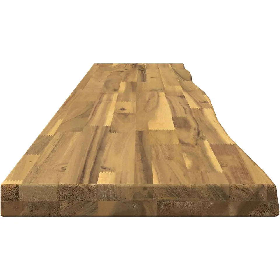vidaXL Rechthoekig Tafelblad 140 x 30 x 3,2 cm Rechthoekig Bruin