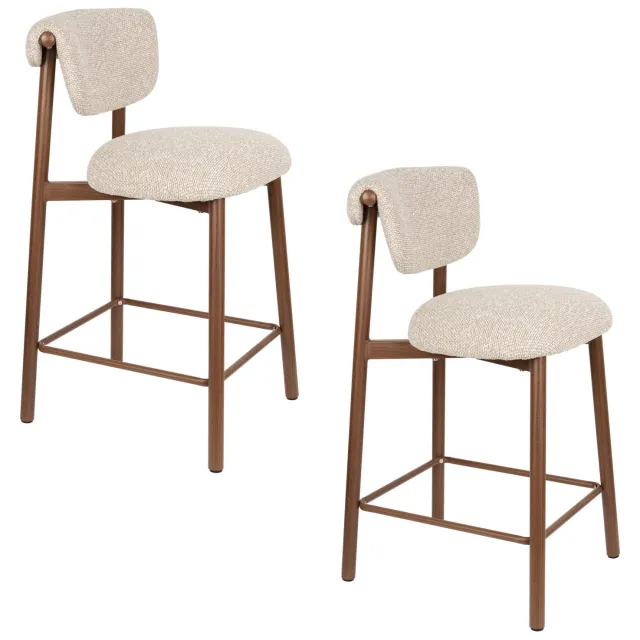 Housecraft Living Lee barkruk beige