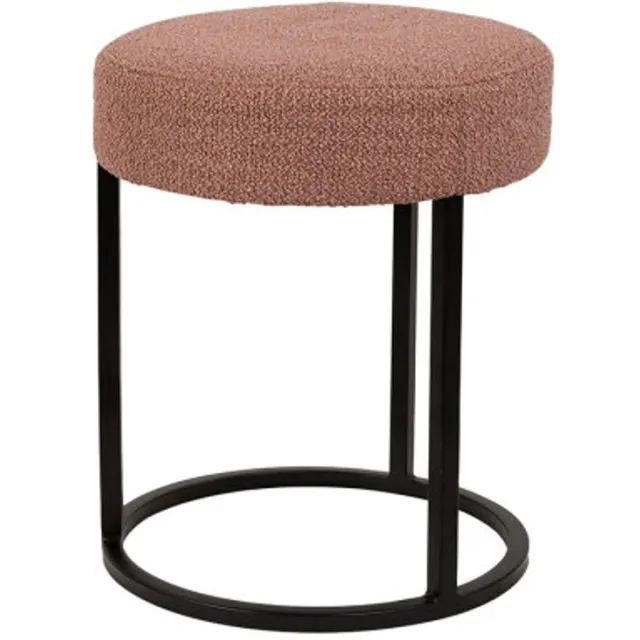 MySons Escabel poef - Ø40 - Rhythm - Blush 92 - Unique Collection Naturel