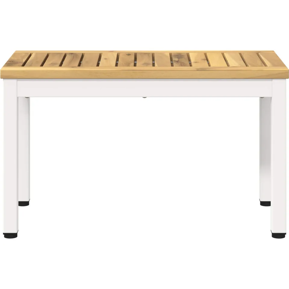 vidaXL Salontafel NAARDEN Witgewassen 60,5 x 30 x 36 cm Bruin
