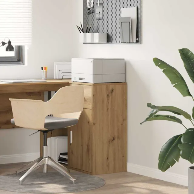 vidaXL Dressoir Artisan Eiken 38 x 34 x 75 cm, foto 2