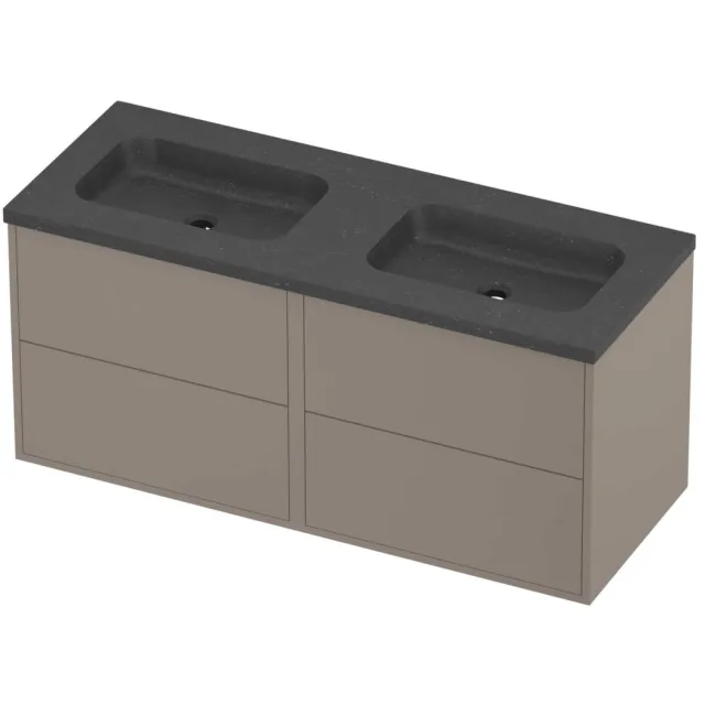 Proline Rollo Badmeubelset Hardsteen Elegant 120x46x54 cm Blue Stone Clay Beige