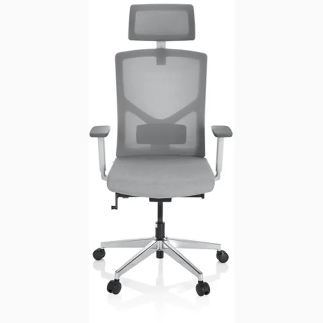 hjh office Bureaustoel BRETON PRO W Stof / Netstof grijs hjh OFFICE
