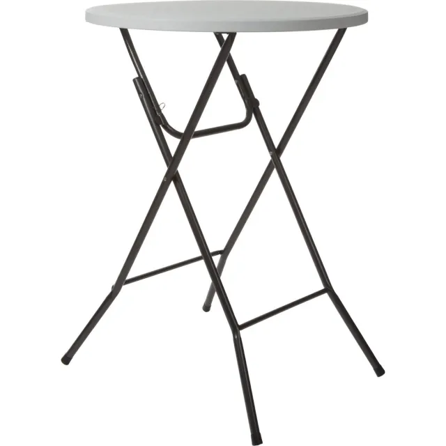Perel Klaptafel, wit, 80 x 110 cm, binnen- en buitengebruik, ideaal voor evenementen en dagelijks gebruik, max. 100 kg, past overal, lichtgewicht en draagbaar, extra tafelruimte