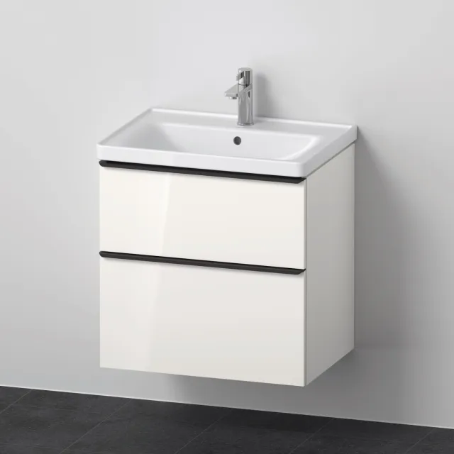Duravit Badkamermeubelset Duravit D-Neo Wastafel Keramiek 65x48x62.5 cm Hoogglans Wit