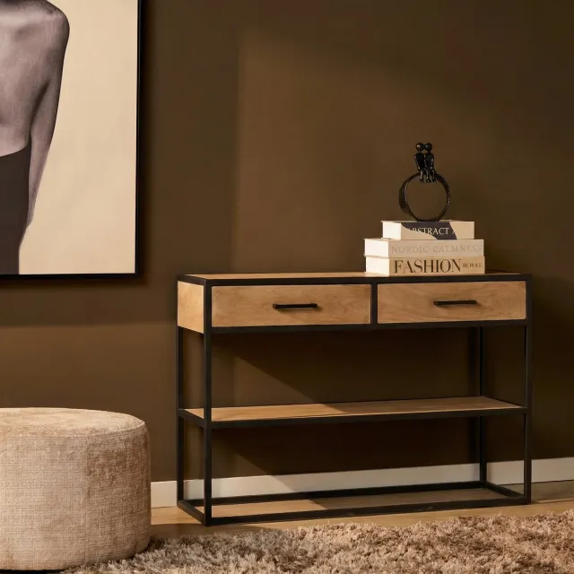 Starfurn Sidetable Dakota - Bruin - 35x120x76 cm