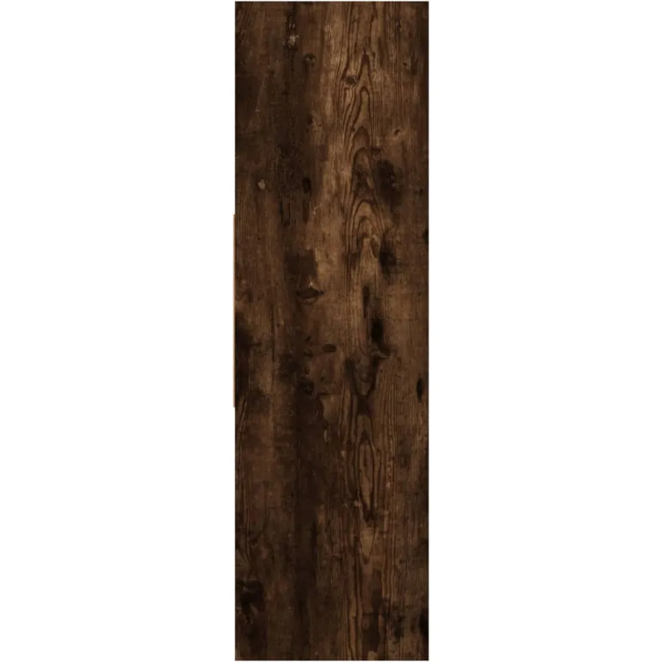 vidaXL Boekenkast 97,5x29,5x100 cm bewerkt hout gerookt eikenkleurig, foto 4
