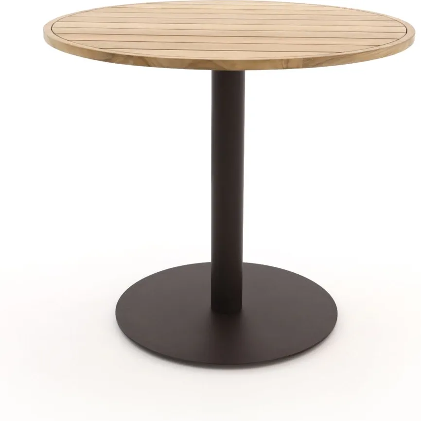 Zavelli Cuore bartafel ø120cm (h:105cm) bruin, foto 3