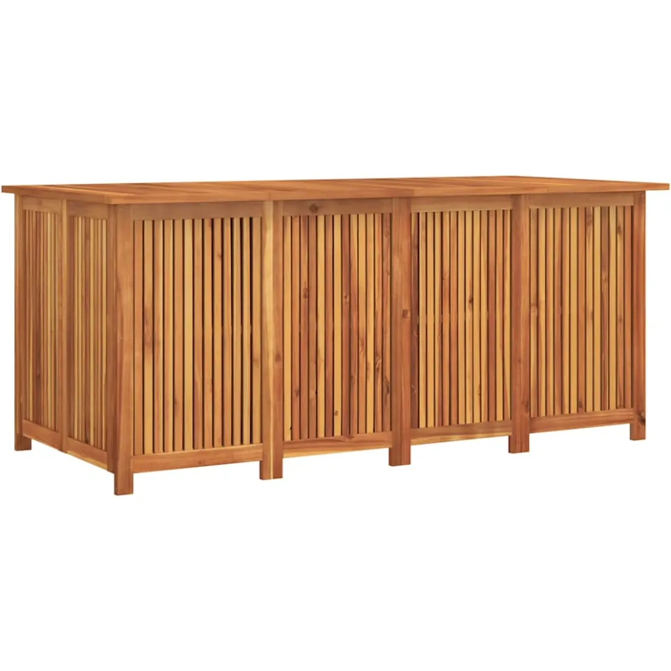 vidaXL Tuinbox 200x80x75 cm massief acaciahout Bruin