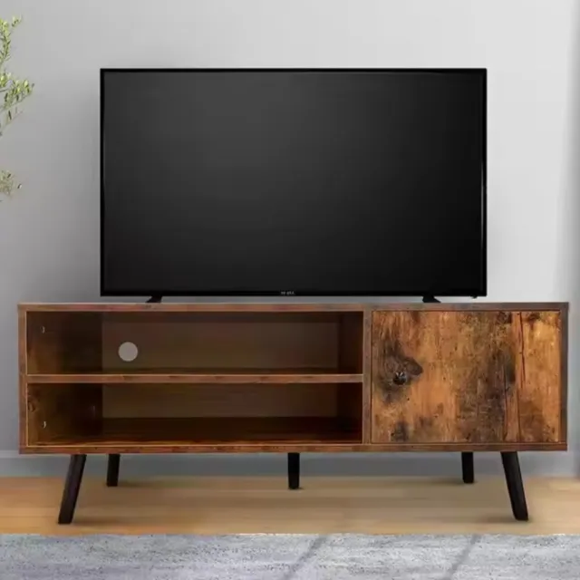 Furnilux TV meubel Atlas - Bruin - 110x40x49,5 cm