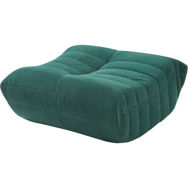 en.casa Voetenbank Kodsø 35x80x65 cm groen [en.casa]