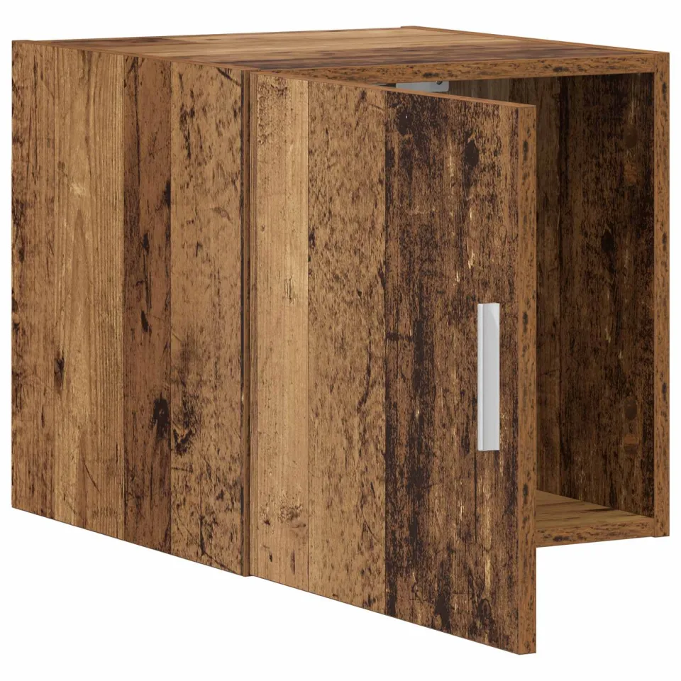 vidaXL Wandkast Oud hout 40 x 42,5 x 40 cm PB bruin, foto 3
