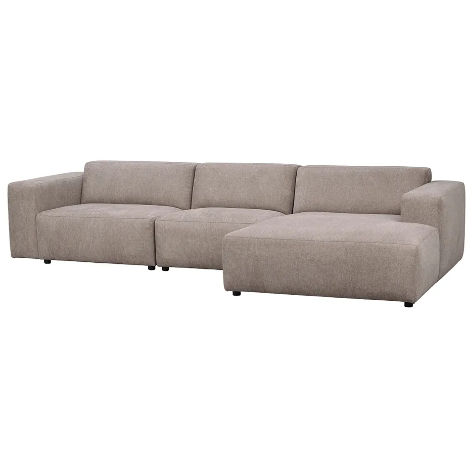 Rowico Home Willard gestoffeerde 4-zits hoekbank beige - rechts - 312 cm, foto 4