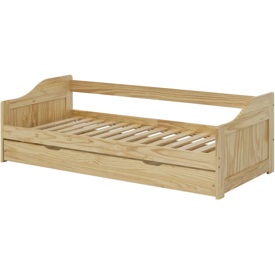 Artistiq Living Katelan uitschuifbed grenenhout