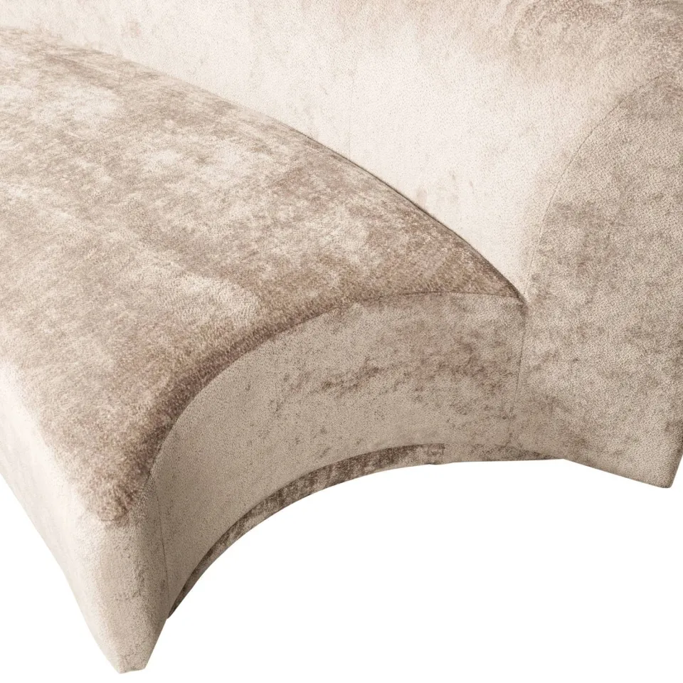 WOOOD Popular 2-zits bankje taupe, foto 3