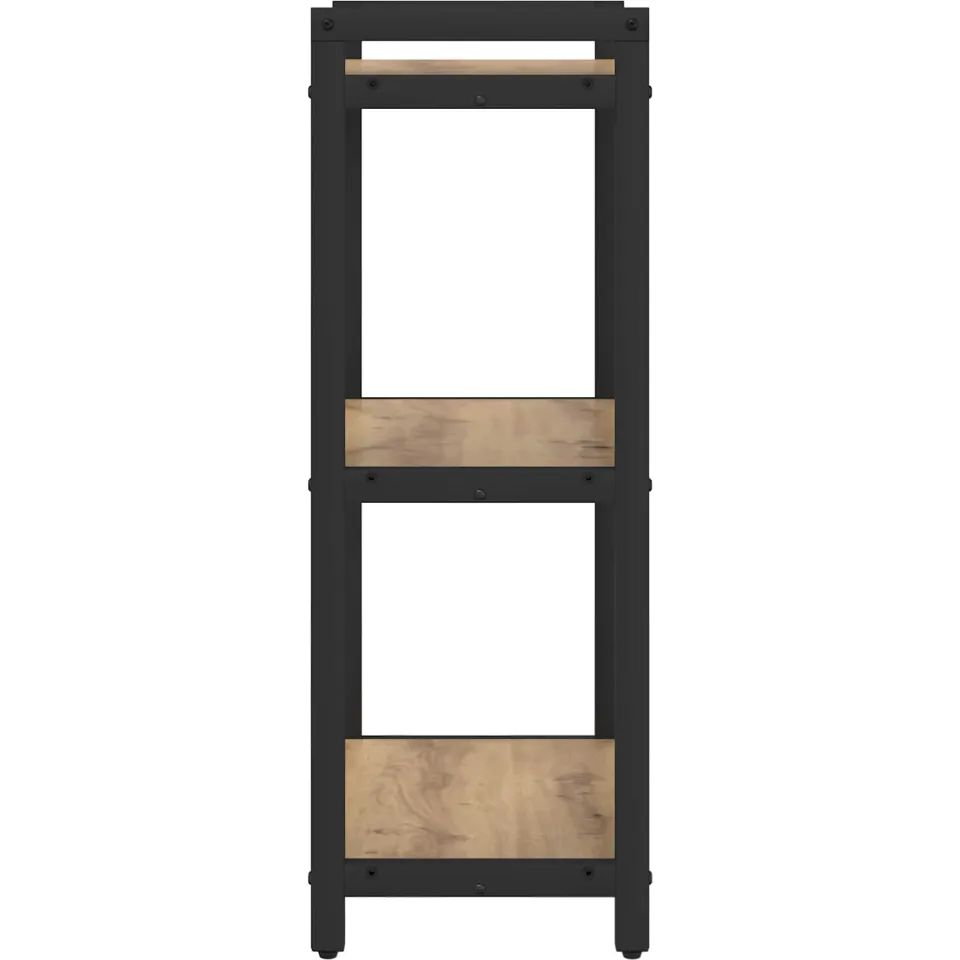 vidaXL Boekenkast 40 x 30 x 85 cm Bewerkt hout Artisan Eiken, foto 3