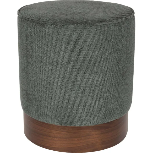 Dutchbone Bellevue Poef Rond Groen