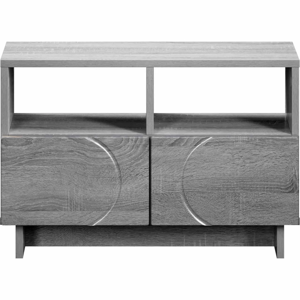 vidaXL TV-standaard 60 x 34.5 x 40 cm Grijs Sonoma Bewerkt hout, foto 4