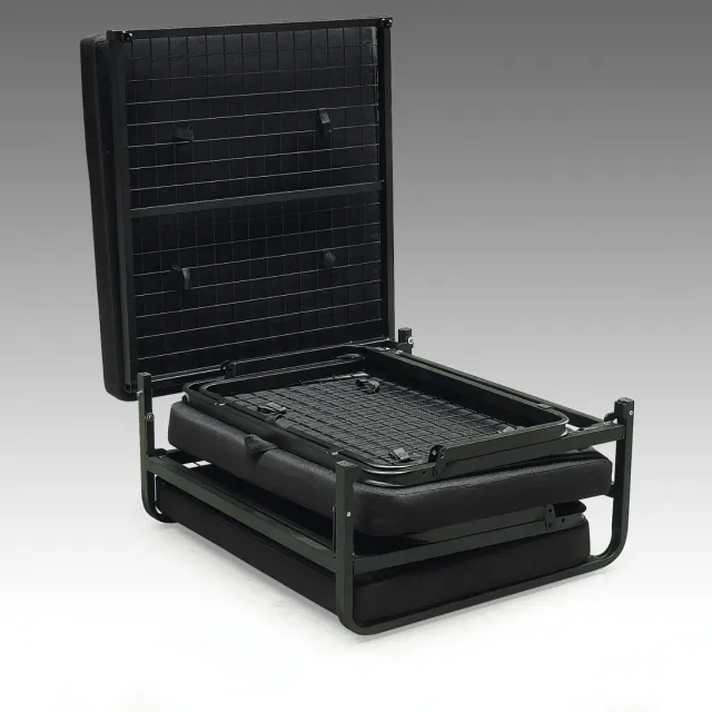 Bed Box Wonen Slaappoef 80x200 Antraciet