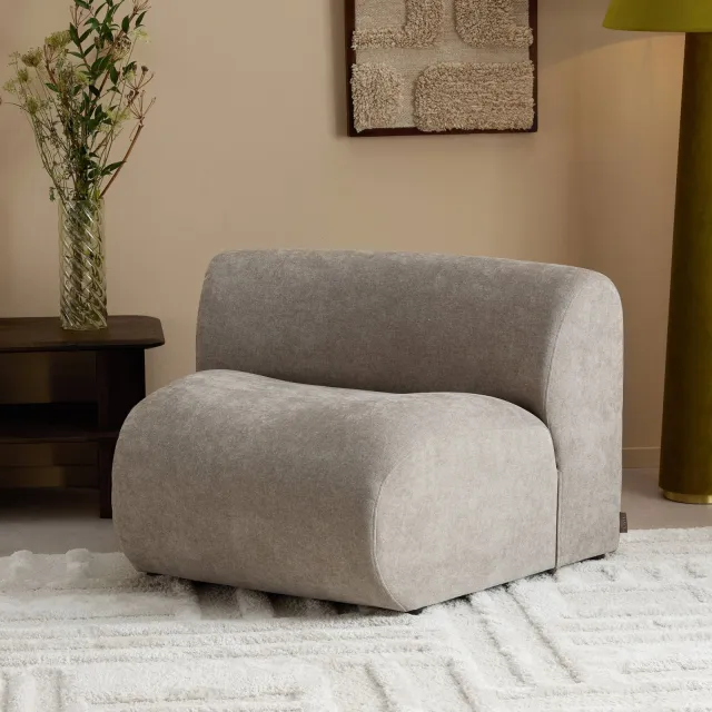 Studio LIVIT fauteuil Basil taupe, foto 2