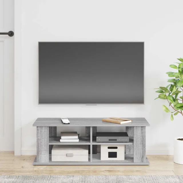 vidaXL TV-standaard 96 x 35 x 33,5 cm Grijs Sonoma, foto 2
