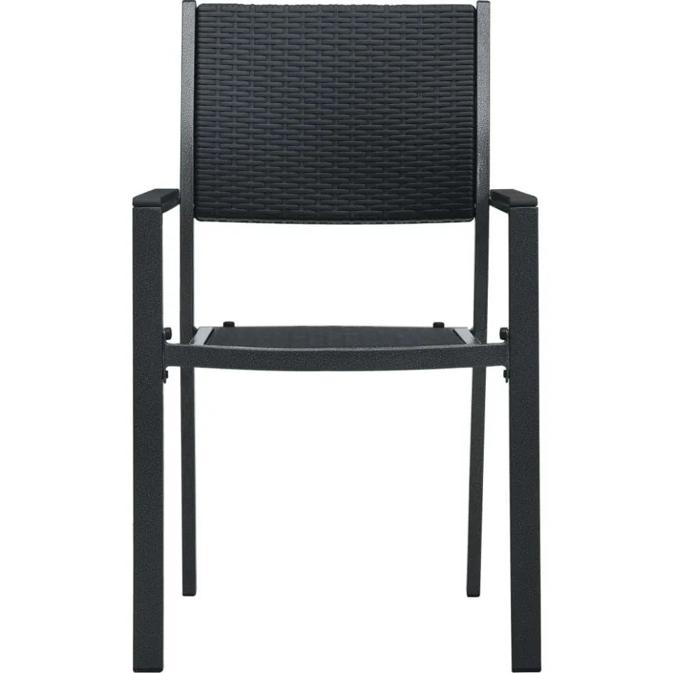 vidaXL 9-delige Tuinset zwart, foto 4