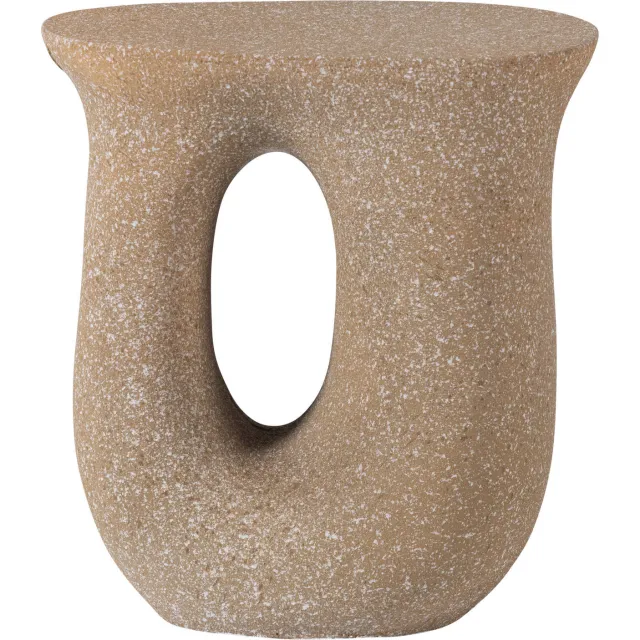 WOOOD Mason bijzettafel bruin beige