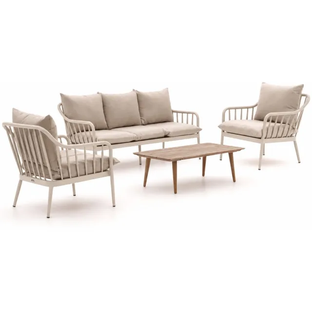 Manifesto Furniture Manifesto Celante/ROUGH-K stoel-bank loungeset 4-delig 5-zits Taupe